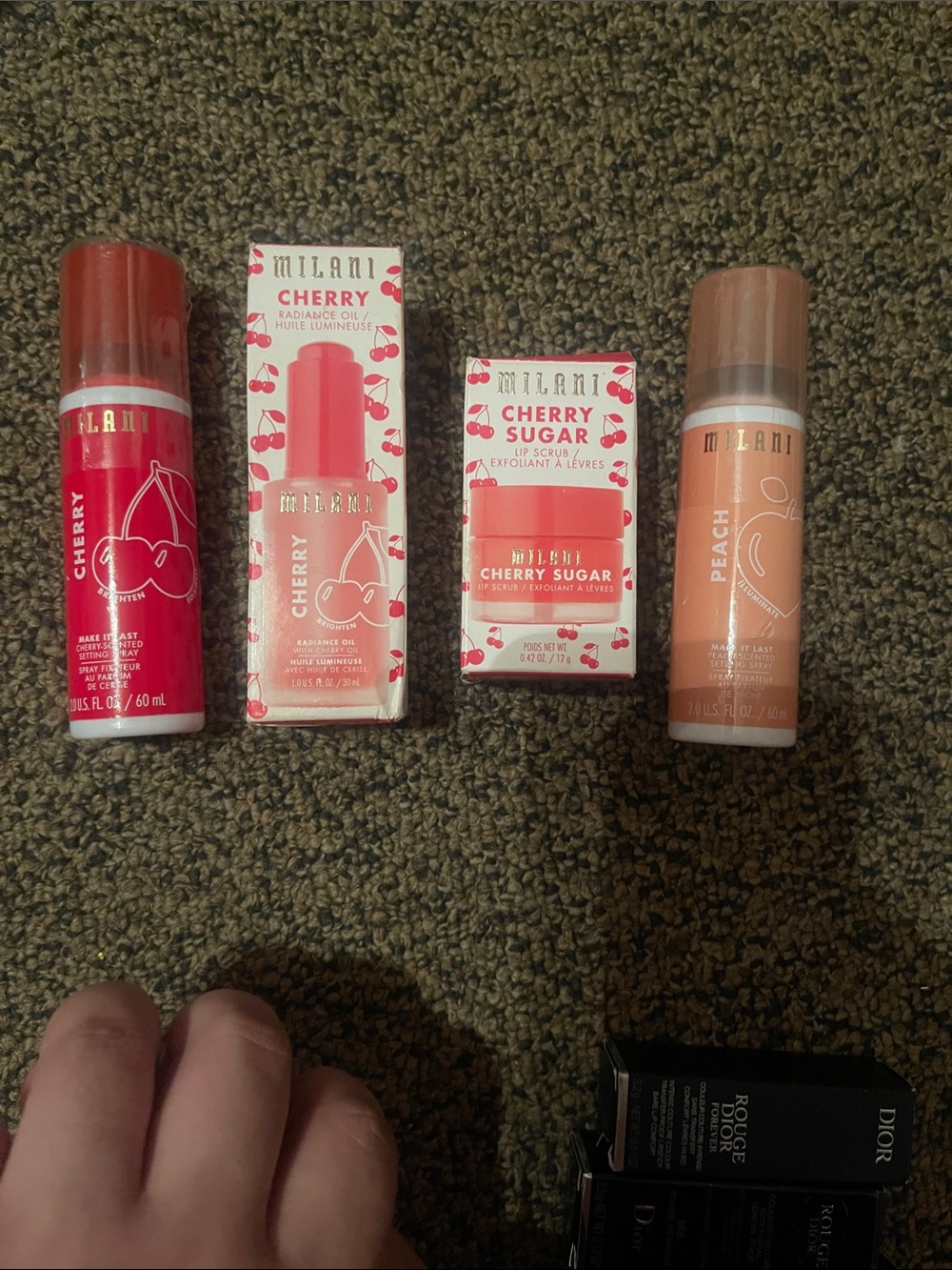 Milani Cherry & Peach bundle